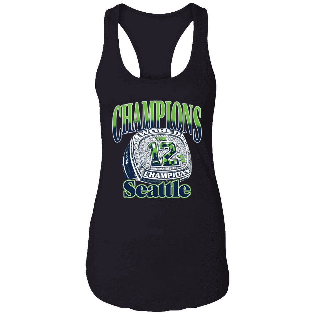 Seattle Seahawks Champions Ring The 12's Shirt