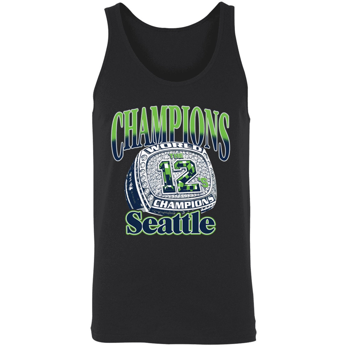 Seattle Seahawks Champions Ring The 12's Shirt