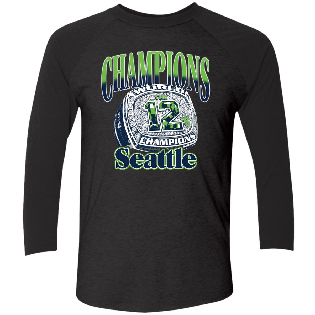 Seattle Seahawks Champions Ring The 12's Shirt
