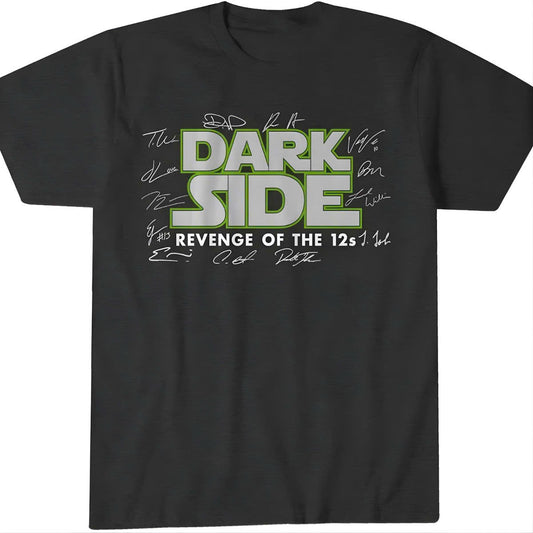 Seattle Seahawks Dark Side Revenge Of The 12s Signature Shirt
