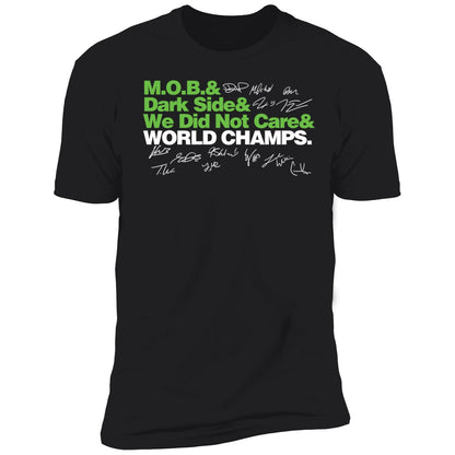 Seattle Seahawks Mob Dark Side We Did Not Care World Champs Shirt