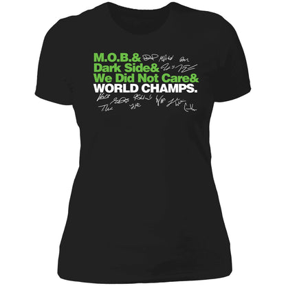 Seattle Seahawks Mob Dark Side We Did Not Care World Champs Shirt