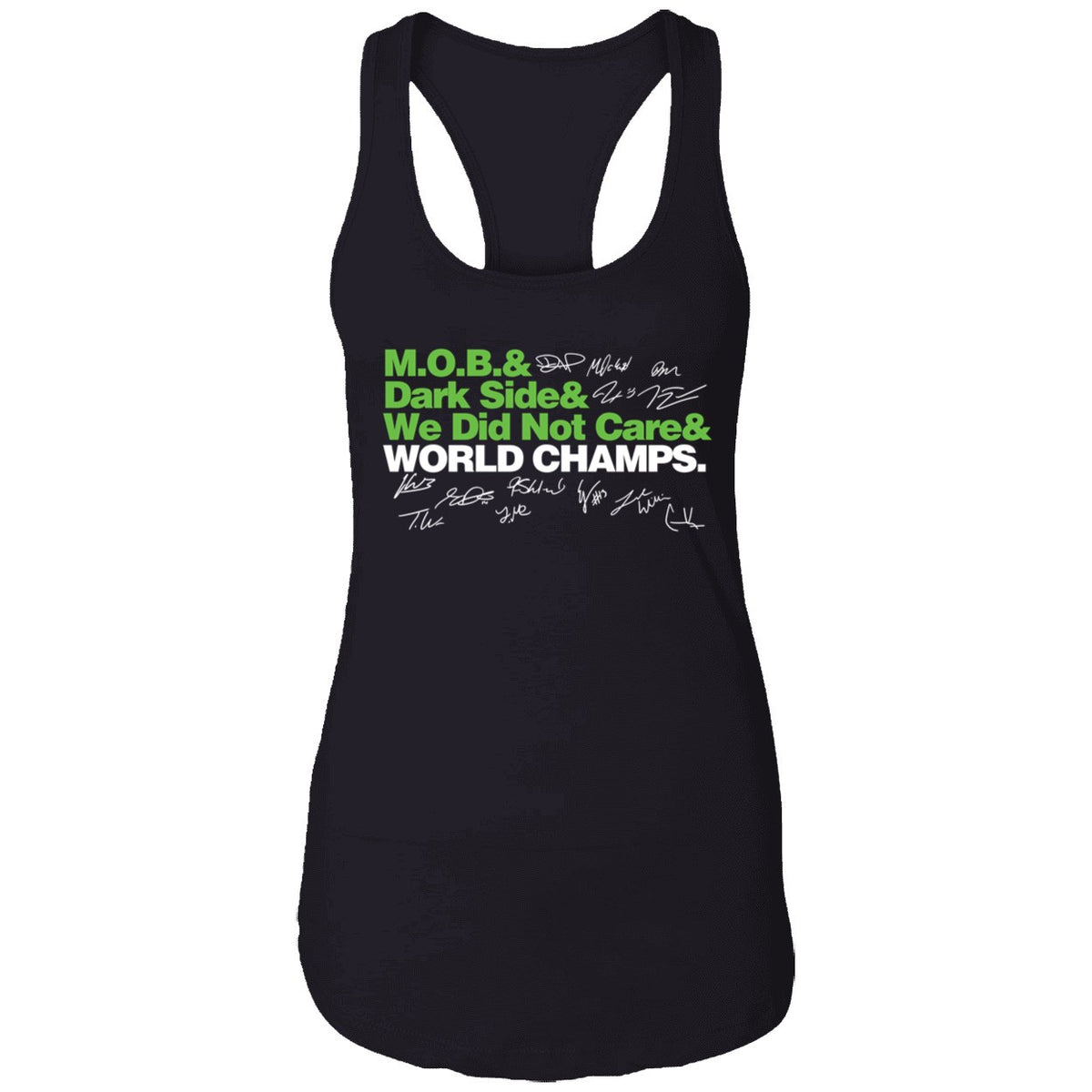 Seattle Seahawks Mob Dark Side We Did Not Care World Champs Shirt