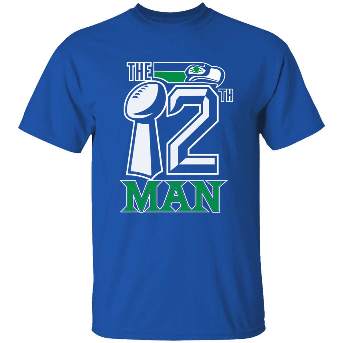 Seattle Seahawks Retro Bird The 12th Man Shirt