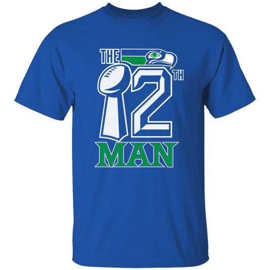 Seattle Seahawks Retro Bird The 12th Man Shirt