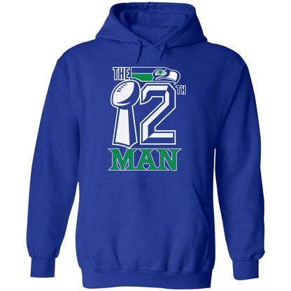 Seattle Seahawks Retro Bird The 12th Man Shirt