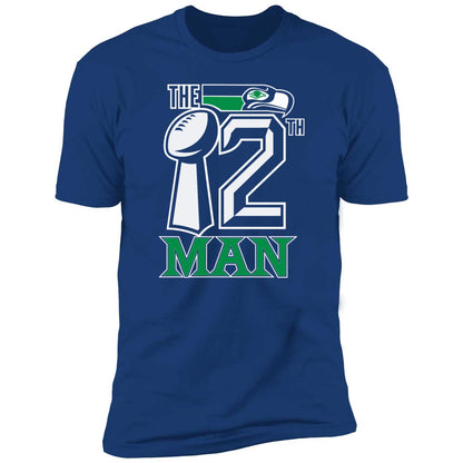 Seattle Seahawks Retro Bird The 12th Man Shirt