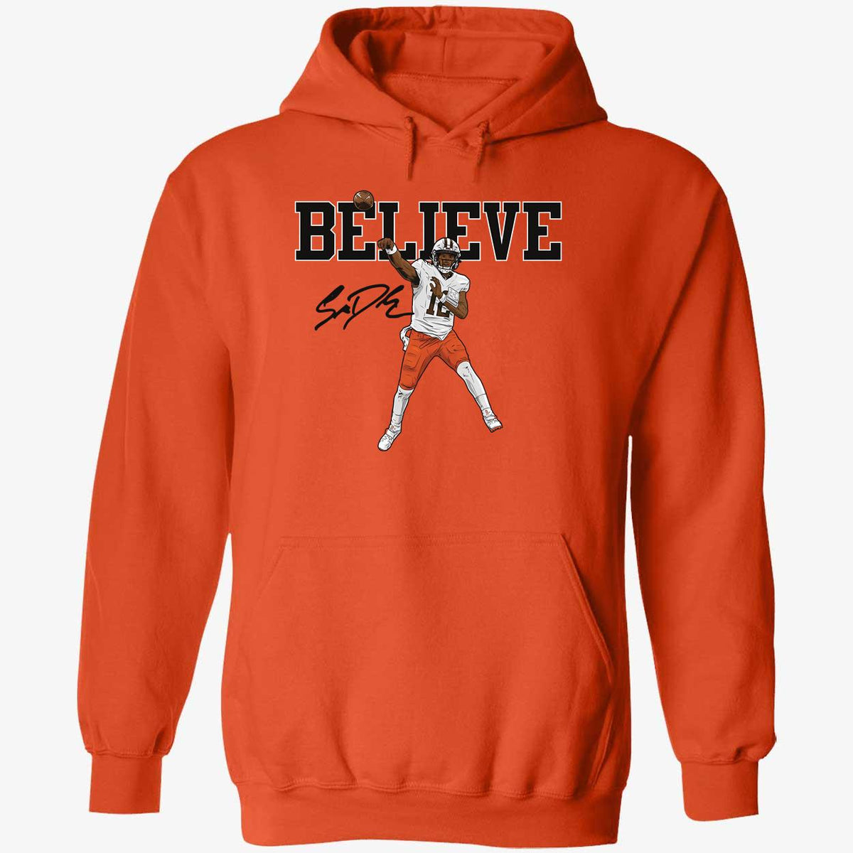Shedeur Sanders Believe Hoodie