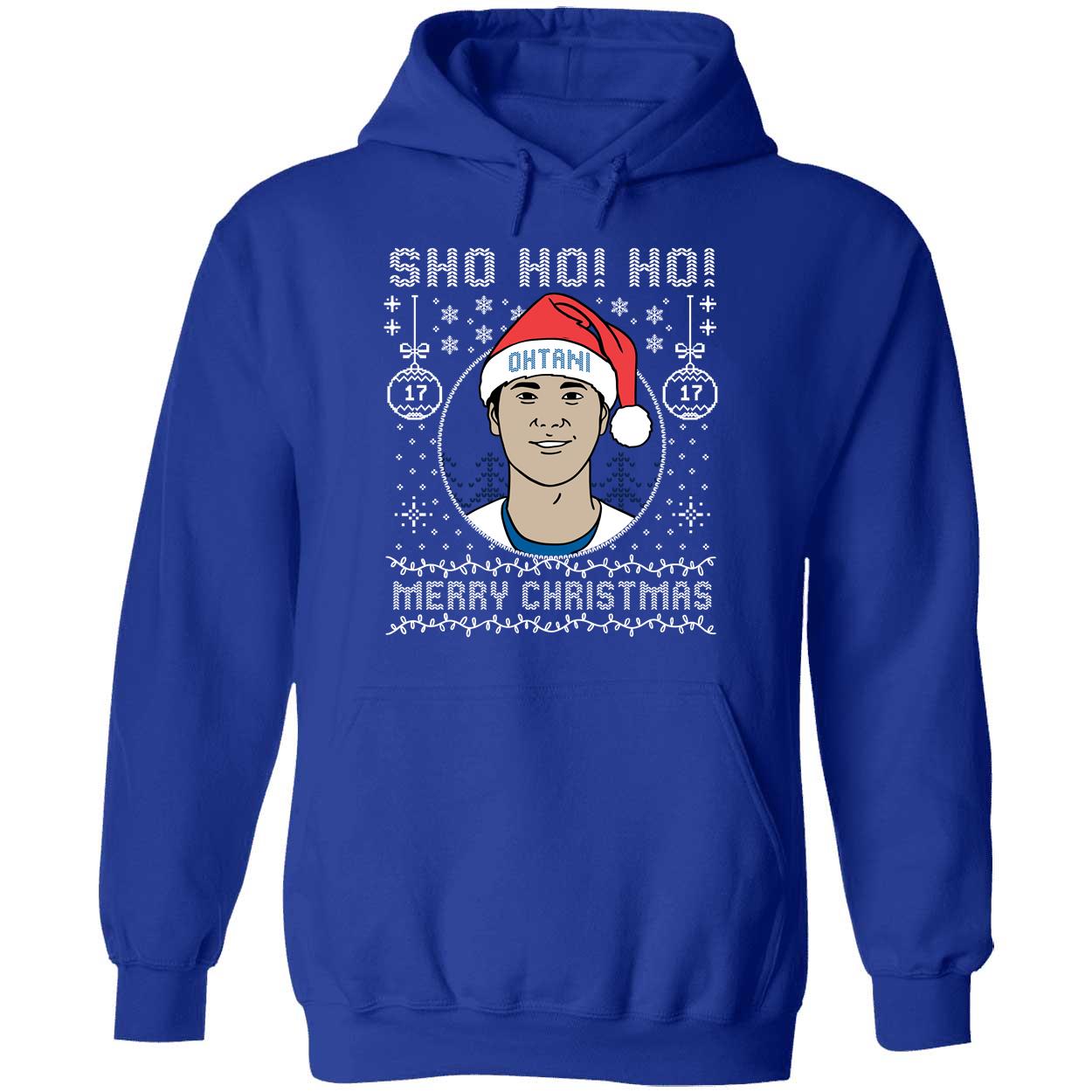 Sho Ho Ho Merry Christmas Shohei Ohtani Hoodie