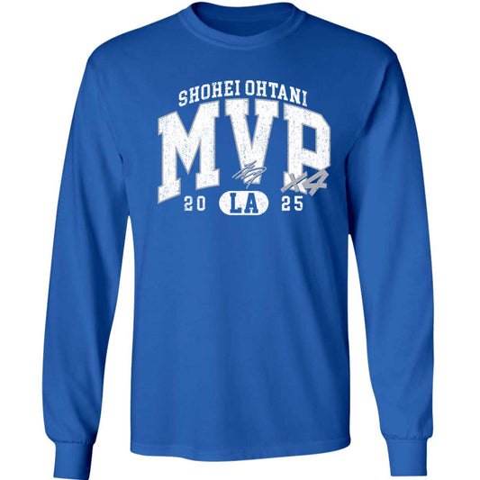 Shohei Ohtani 2025 MVP LA Long Sleeve Shirt