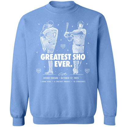 Shohei Ohtani Greatest Sho Ever Long Sleeve Shirt