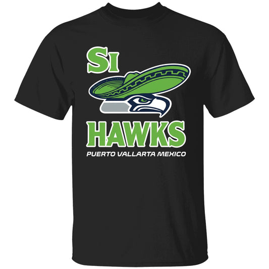 Si Hawks Seattle Puerto Vallarta Mexico Shirt