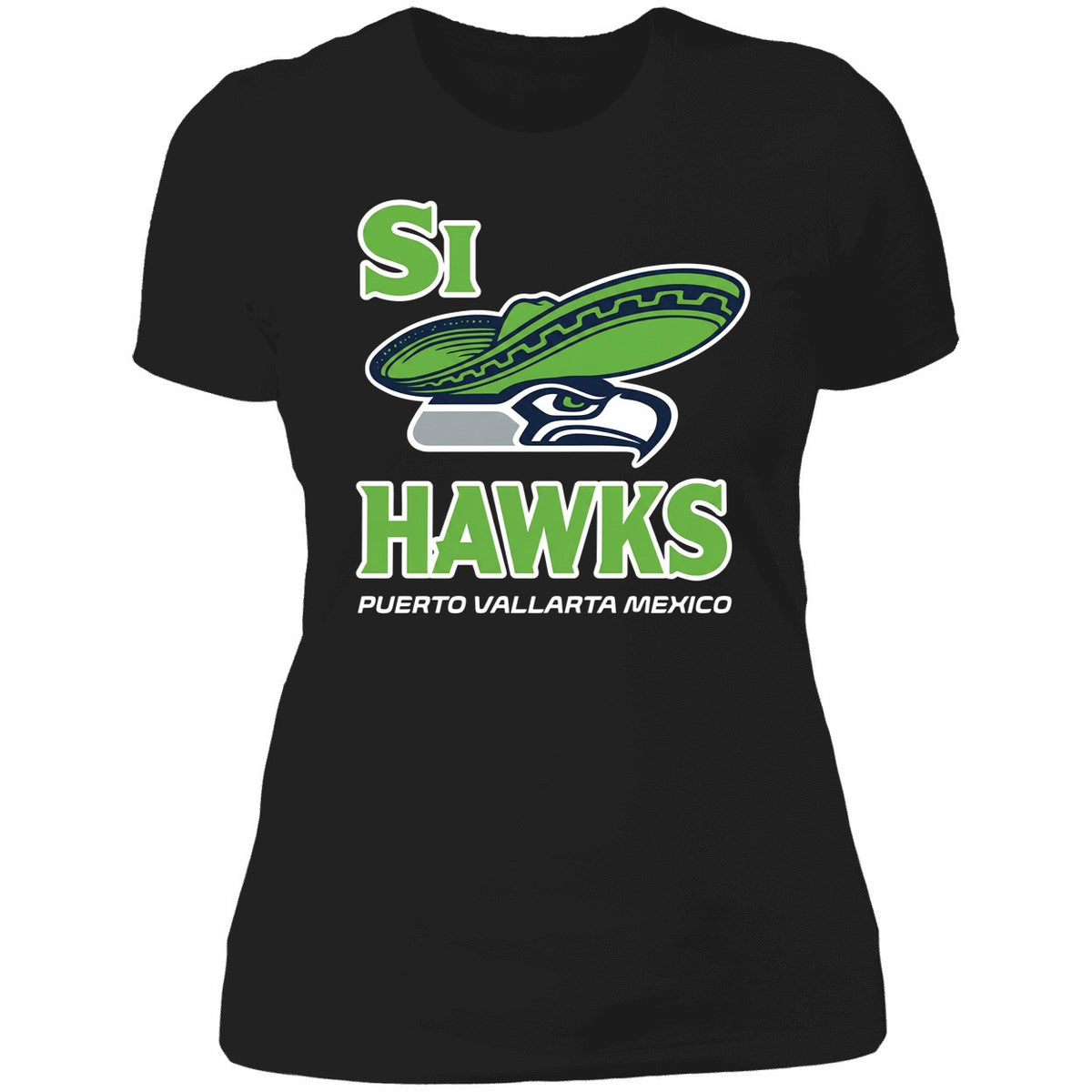 Si Hawks Seattle Puerto Vallarta Mexico Shirt