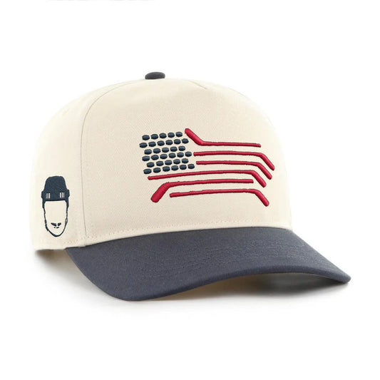 Spittin Chiclets Hockey Flag Hat
