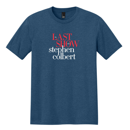 [Front + Back] Stephen Colbert Last Show Stephen Colbert Thanks For Watching Shirt