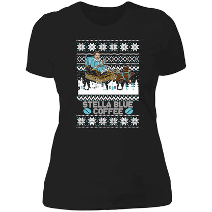 Stuart Feiner Stella Blue Coffee Ugly Christmas Shirt