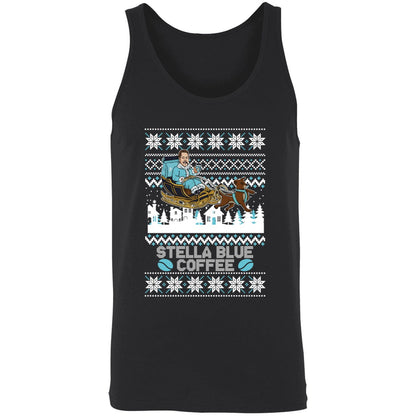 Stuart Feiner Stella Blue Coffee Ugly Christmas Shirt