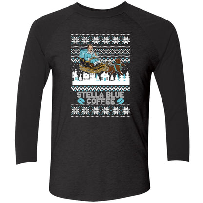 Stuart Feiner Stella Blue Coffee Ugly Christmas Shirt