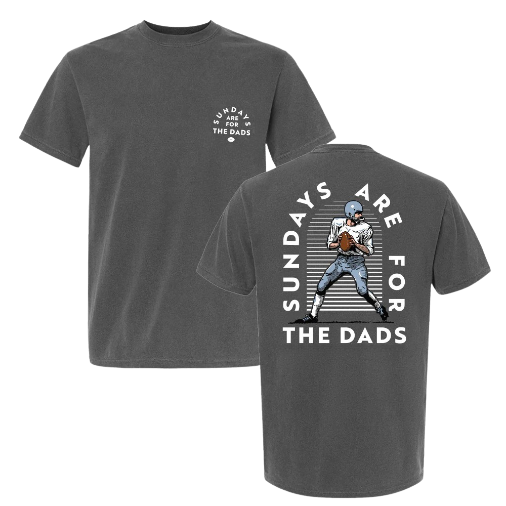 [Front + Back] Sundays Are For The Dads Pocket Shirt