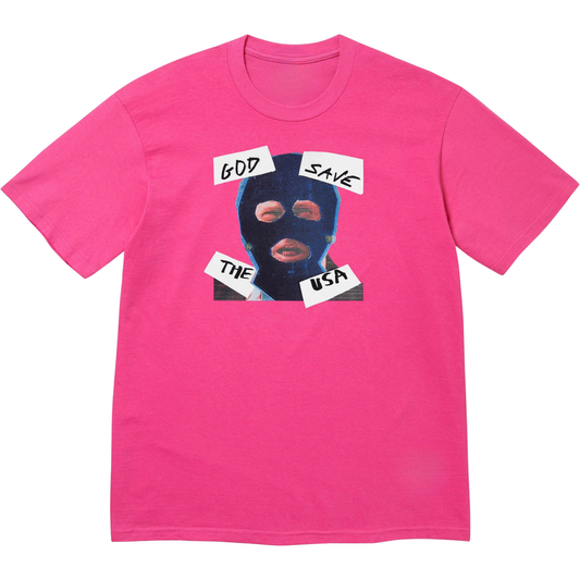 Supreme Jamie Reid God Save The Usa Trump Mask Shirt