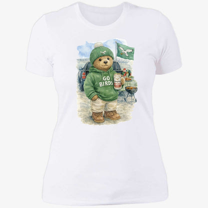 Tailgating Bear Go Birds Eagle Shirt