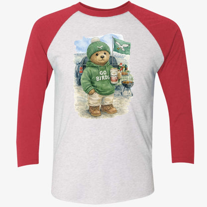 Tailgating Bear Go Birds Eagle Shirt