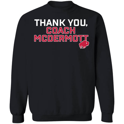Thank You Coach Mcdermott Shirt