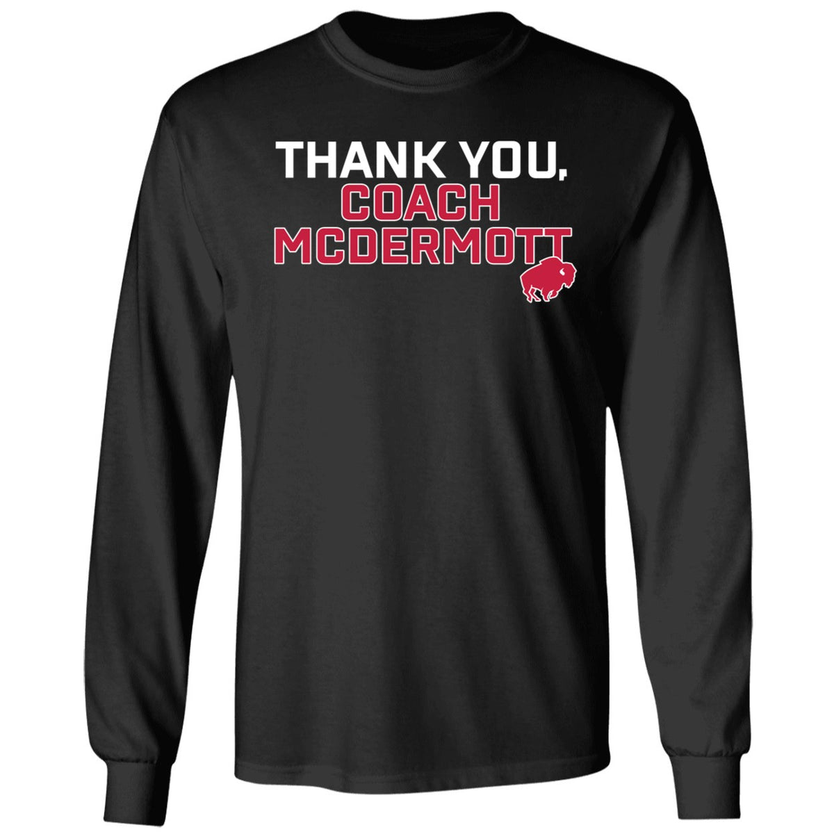 Thank You Coach Mcdermott Shirt