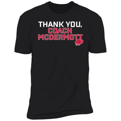 Thank You Coach Mcdermott Shirt