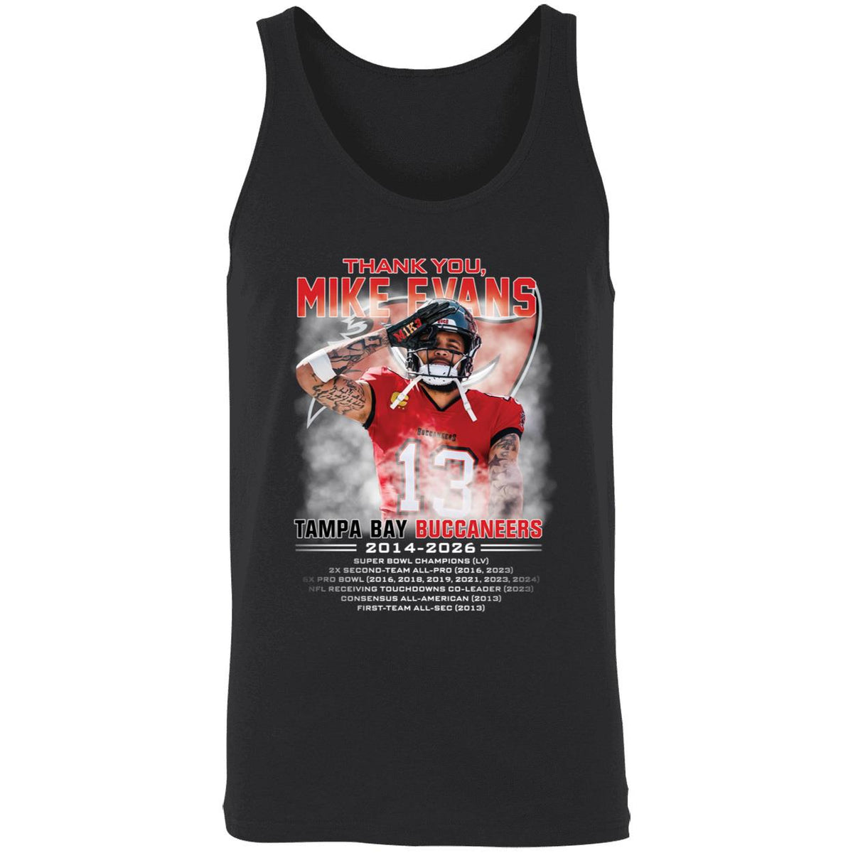 Thank You Mike Evans 2014 2026 T-Shirt