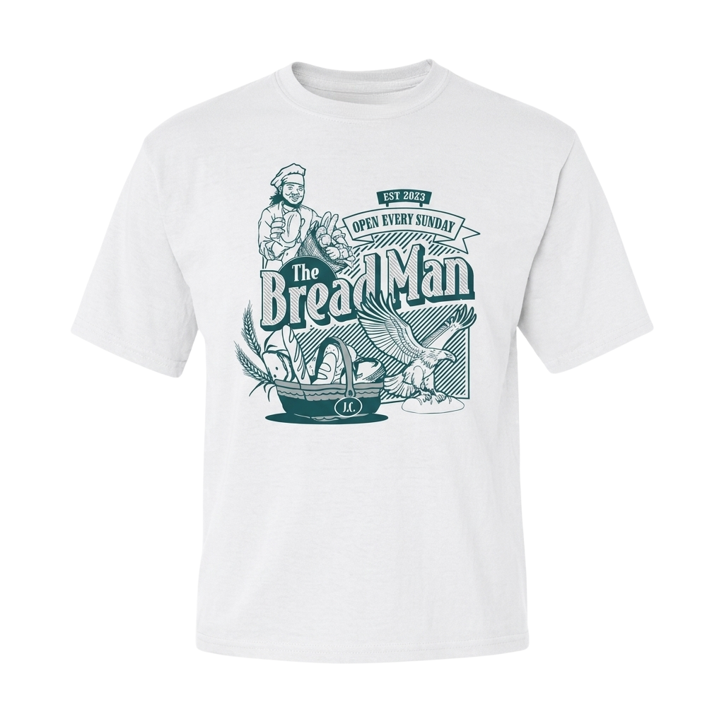 The Bread Man Open Every Sunday Shirt