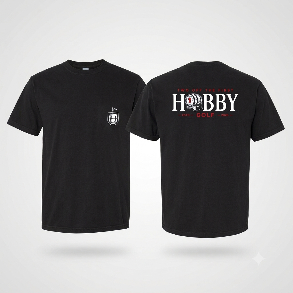 The Hobby Two Off The First Golf 2026 Shirt