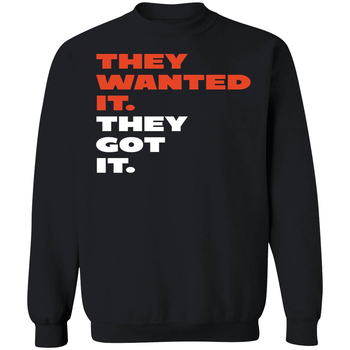 They Wanted It They Got It Shirt
