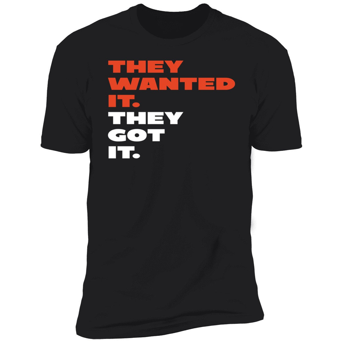 They Wanted It They Got It Shirt