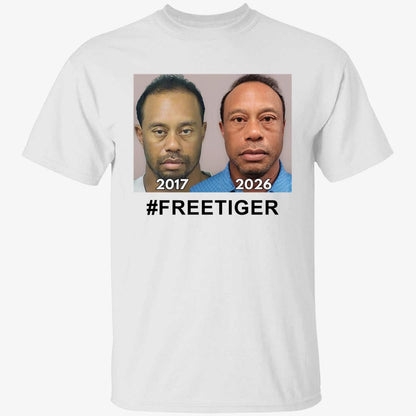 Tiger Woods Mugshot 2017 2026 American Shirt