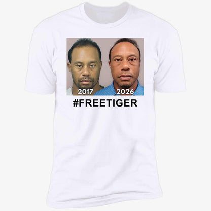 Tiger Woods Mugshot 2017 2026 American Shirt