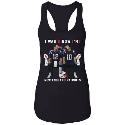 Tom Brady And Drake Maye I Was 6 Now I'm 7 New England Patriots Shirt