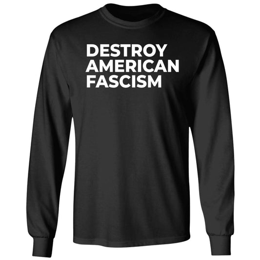 Tom Morello Destroy American Fascism Long Sleeve Shirt