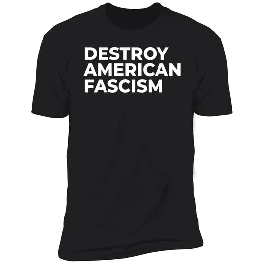 Tom Morello Destroy American Fascism Premium SS T-Shirt