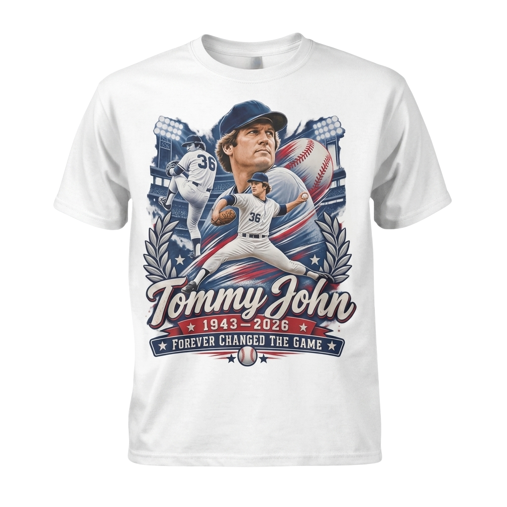 Tommy John 1943 2026 Forever Changed The Game Shirt