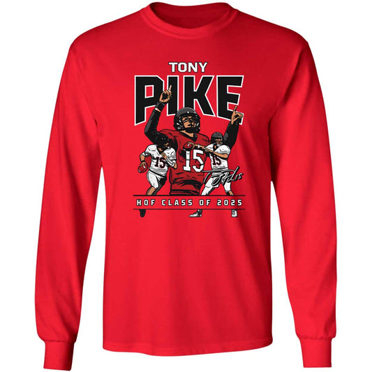 Tony Pike Hof Class Of 2025 Long Sleeve Shirt