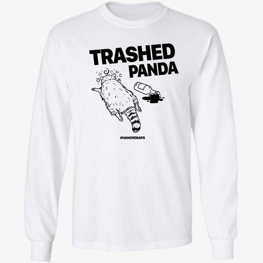 Trashed Panda Long Sleeve Shirt