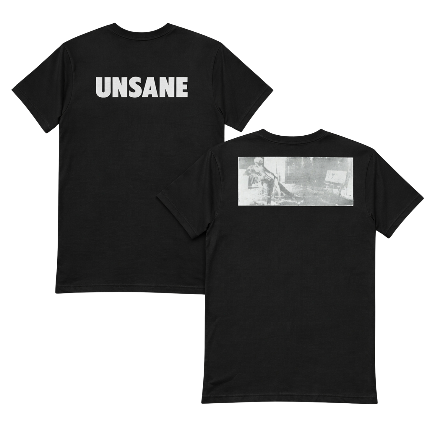 [Front + Back] Travis Scott Unsane Shirt