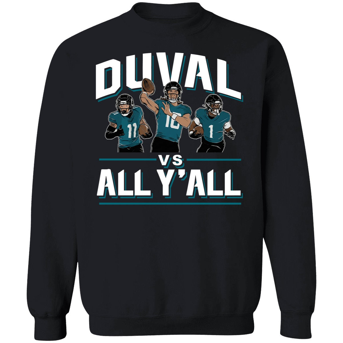 Trevor Lawrence Travis Etienne Parker Washington Duval Vs All Y'all Shirt