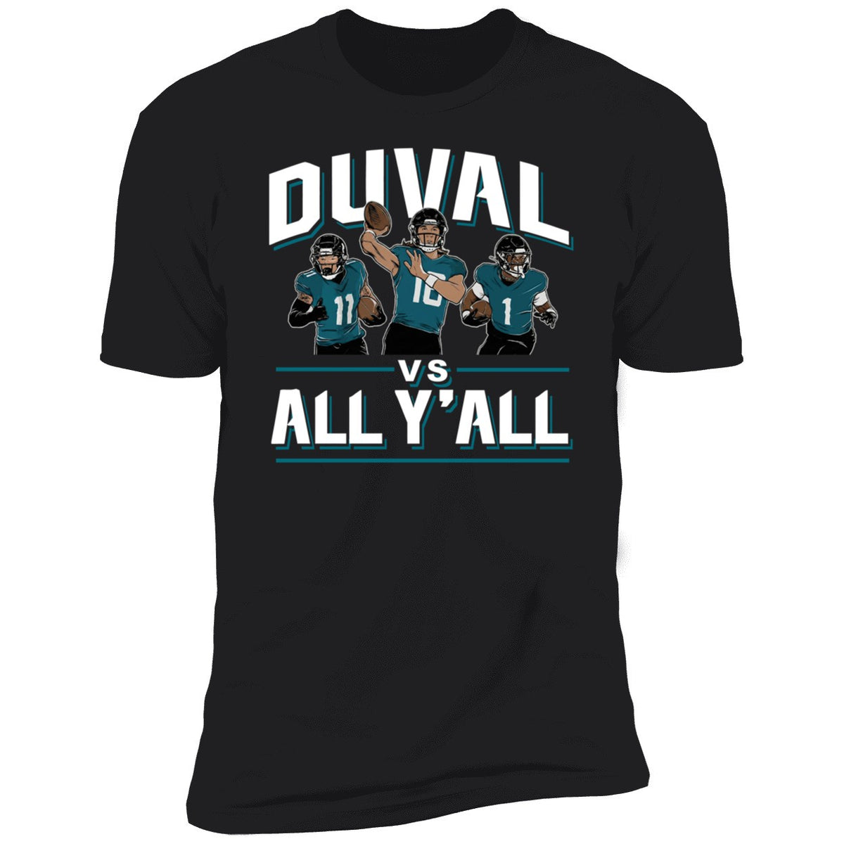 Trevor Lawrence Travis Etienne Parker Washington Duval Vs All Y'all Shirt