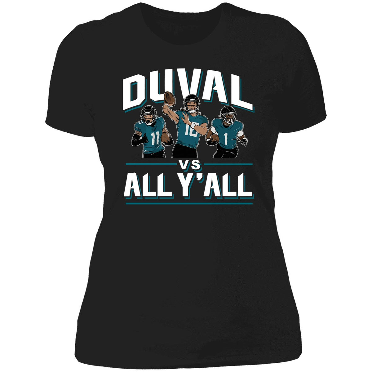 Trevor Lawrence Travis Etienne Parker Washington Duval Vs All Y'all Shirt