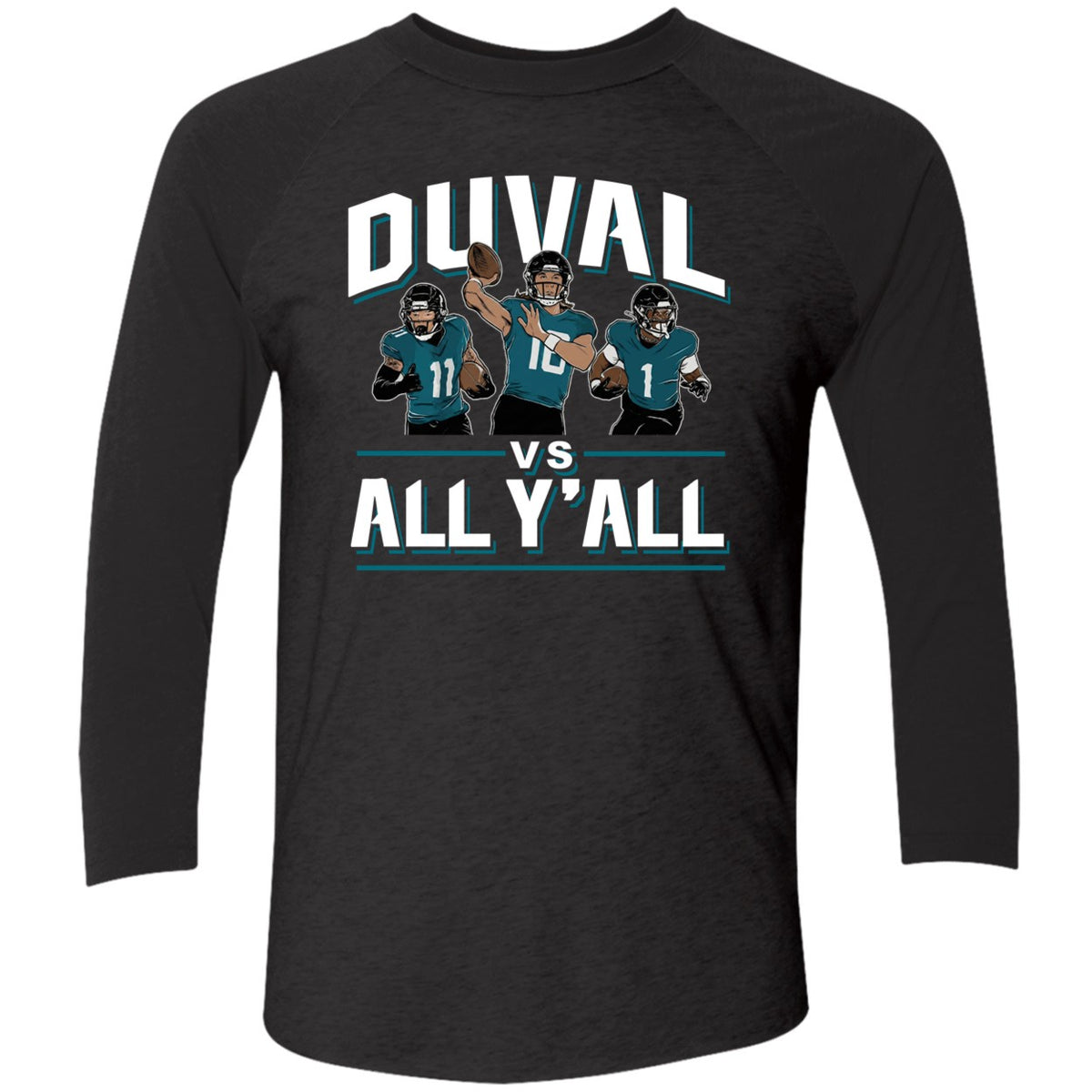 Trevor Lawrence Travis Etienne Parker Washington Duval Vs All Y'all Shirt