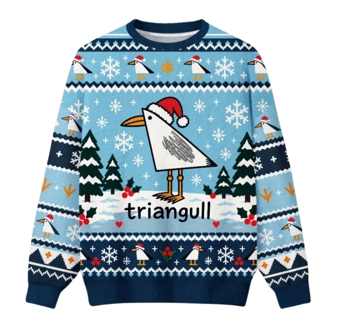 Triangull Ugly Christmas Sweater
