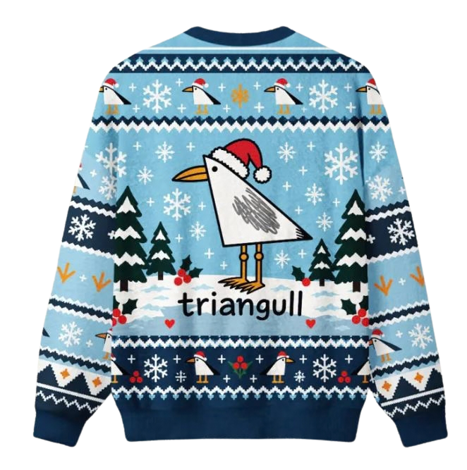 Triangull Ugly Christmas Sweater