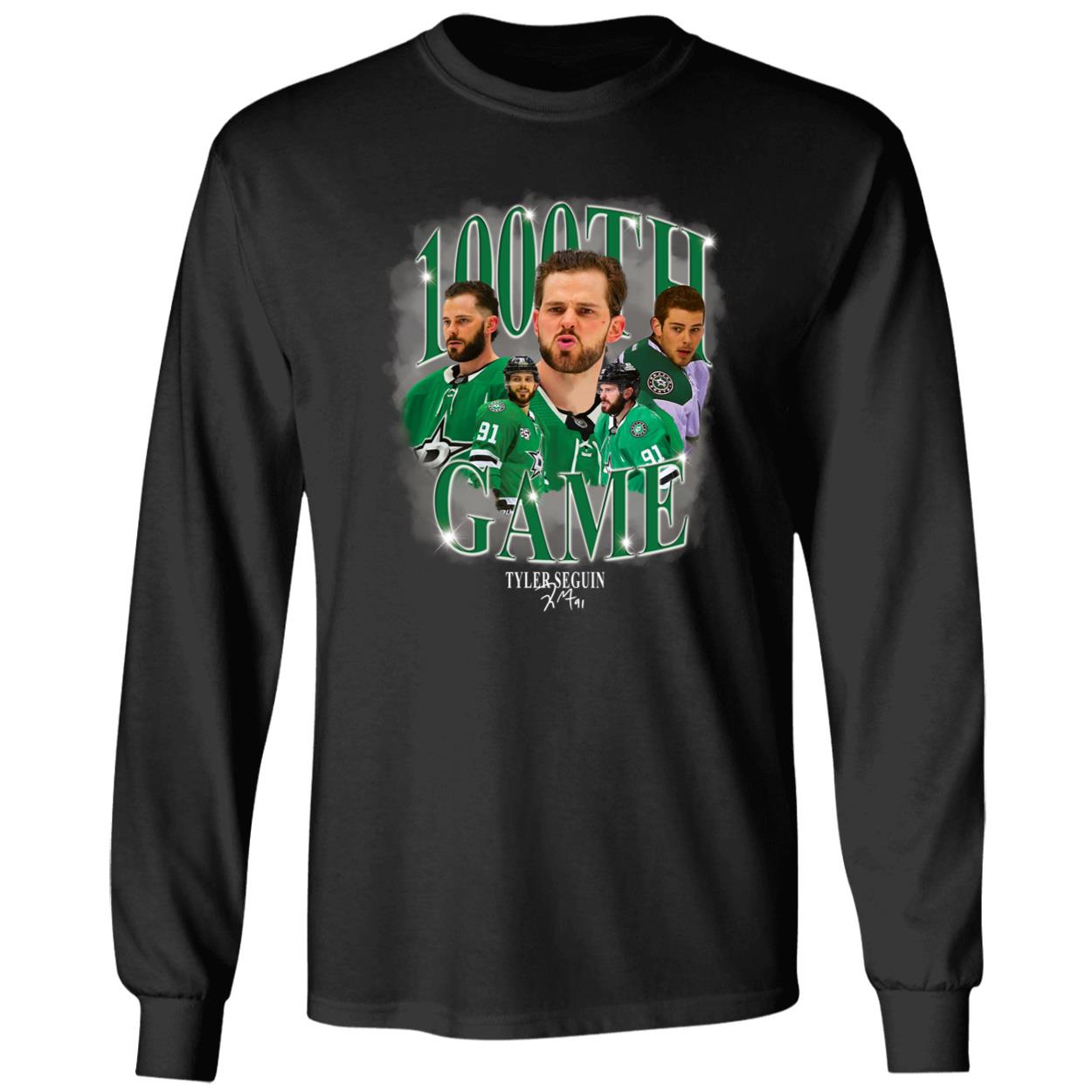 Tyler Seguin 1000th Game Long Sleeve Shirt